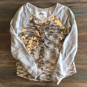 Express sequin sweater size small